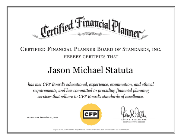 Certified Financial Planner